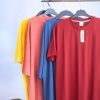 Plain T-shirts in different colors