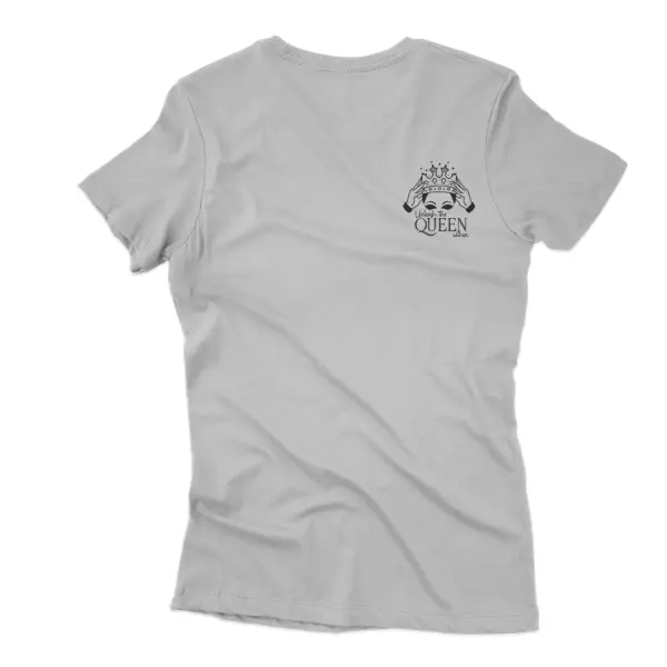 A tshirt with unleash the queen within design